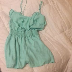 BCBGeneration mint romper.